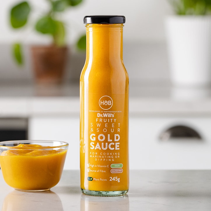 Holland & Barrett Fruity Sweet & Sour Gold Sauce 245g